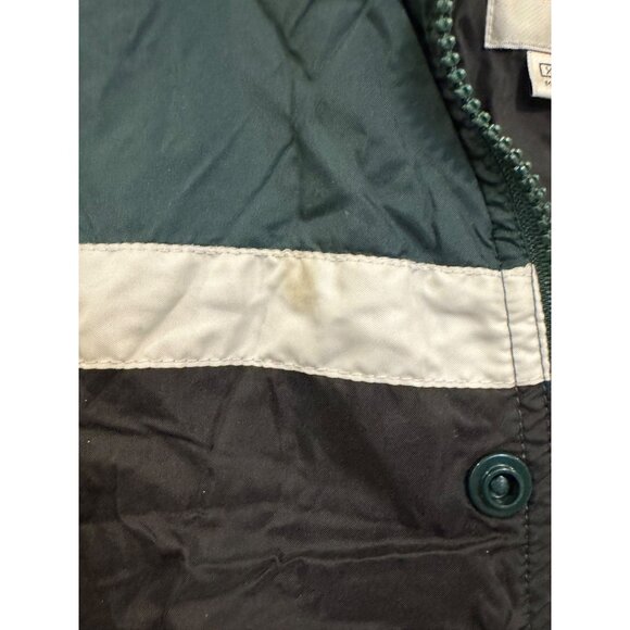 Vintage Nike Windbreaker Jacket Men XL Green Black White Zipper Casual Lightweig - Picture 11 of 12